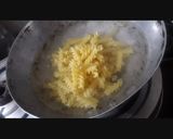 A picture of step 1 of Thousand island dressing pasta salad.
