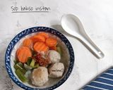 Foto langkah ke 3 dari resep Sop bakso instan.