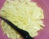 A picture of step 4 of Homemade chips(Ketchups)#recipemarathon.