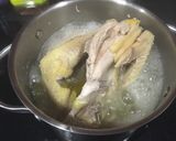 Hình bước làm 1 của món Gỏi gà rau củ