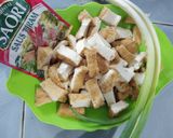 Foto langkah ke 1 dari resep Tumis kuncai tahu.