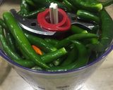 A picture of step 3 of How to save green chillies.