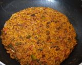 A picture of step 10 of Maggi Nutrilicious Masala VEG ATTA noodles Vegetables pizza.
