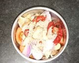 A picture of step 4 of Fish Curry.