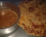 A picture of step 6 of Vrat ka paratah.