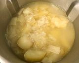 Foto del paso 4 de la receta: Vichyssoise con crujiente de jamón