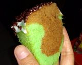 Foto langkah ke 5 dari resep Bolu mocca pandan.