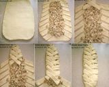 A picture of step 4 of Chicken cheesey Bread.