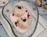 Fruit balls in strawberry custard recipe step 5 photo