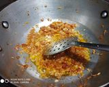 A picture of step 1 of Kabuli chana.