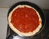 Foto langkah ke 8 dari resep Pizza teflon.