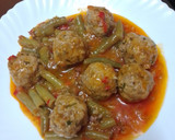 Foto del paso 7 de la receta: Judías verdes compuestas con albóndigas