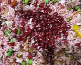 Beetroot pomegranates fried rice recipe step 8 photo