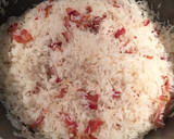 Foto del paso 4 de la receta: Arroz con cebolla y tocineta (bacon - tocino)