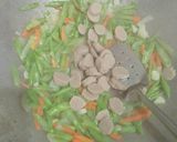Foto langkah ke 4 dari resep Cah buncis wortel dan baso.