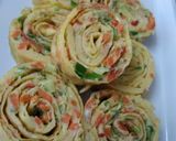 Foto langkah ke 3 dari resep Rollade telor & sayur.