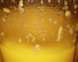 A picture of step 4 of Mango fluffy Slush.