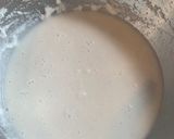 A picture of step 2 of Taiwanese Style Turnip Cake - vegan/gluten free.
