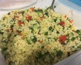 Citromos sült hal tabuléval (bulgur salátával) recept fázis 4 fotója