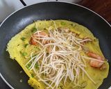 Hình bước làm 4 của món Bánh xèo giòn tan