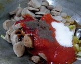 Foto langkah ke 3 dari resep Baso asam manis pedas lada hitam.