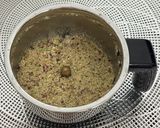 A picture of step 4 of "Royal Kesariya Date Thandai (Sugar-Free Version)".