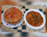 عکس مرحله 5 از دستور خورشت بامیه ولپه بدون گوشت