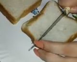 A picture of step 1 of Bread poha recipe (bread upma).