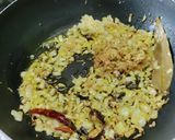 A picture of step 3 of Turai/Ridged Gourd and Chana Dal Curry.
