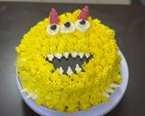 Foto del paso 2 de la receta: Torta de colores diseño monstruoso