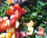A picture of step 5 of Sprouts salad.