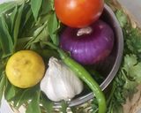 करी पत्ता धनिया चटनी (Curry patta Dhaniya chutney recipe in hindi) रेसिपी चरण 1 फोटो