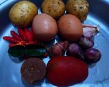 Foto langkah ke 1 dari resep Kentang Balado Telur Berenda.