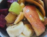 A picture of step 1 of Paniyaram / Appam with Fruit and Vegetable Peels.