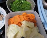 Foto langkah ke 1 dari resep Capcay Sayur Tofu Bakso.