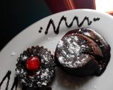 Foto langkah ke 8 dari resep Choco Lava Cake Panggang.