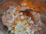 Sawi Gulung Isi Ayam