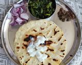 A picture of step 9 of Ganyaar/Gandhari saag.