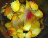 A picture of step 4 of Peach soda.