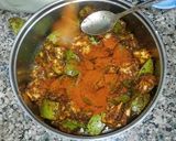 A picture of step 5 of Punjabi Aam ka achar.