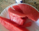 Foto del paso 1 de la receta: Polos de sandía y yogur griego