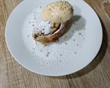 Foto del paso 12 de la receta Apfelstrüdel con masa de ensaimada