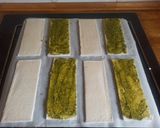 Foto del paso 4 de la receta: Hojaldre de pesto, mozzarella y tomate seco