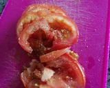 Foto del paso 6 de la receta Champiñones a la crema con aguacate y tomate