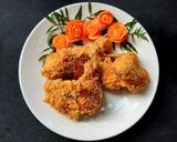 Hình bước làm 1 của món Gà tẩm bột chiên xù