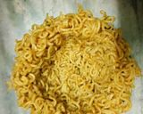 A picture of step 2 of Maggie Basket chaat.