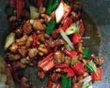 Foto langkah ke 4 dari resep Kungpao Chicken / Ayam kungpao.
