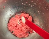 Foto langkah ke 3 dari resep Cenil Singkong Merah Putih.