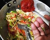 एग्ज शेजवान फ्राईड राईस रेसिपी स्टेप 4 फोटो