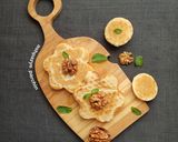 عکس مرحله 5 از دستور پنکیک مغزدار با آب پنیر 🌸